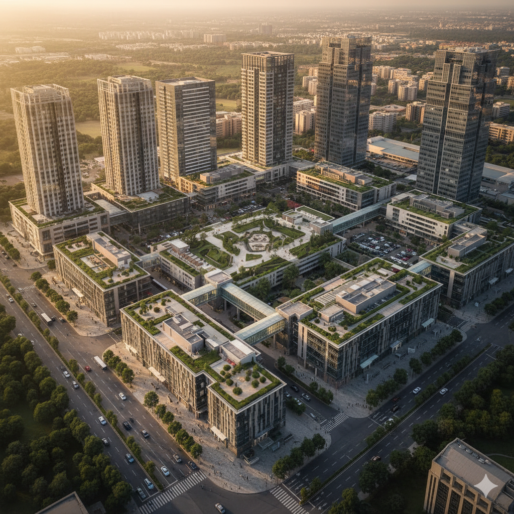 Modern real estate in Pune